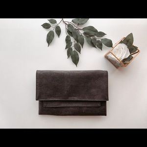 Cork leather handbag